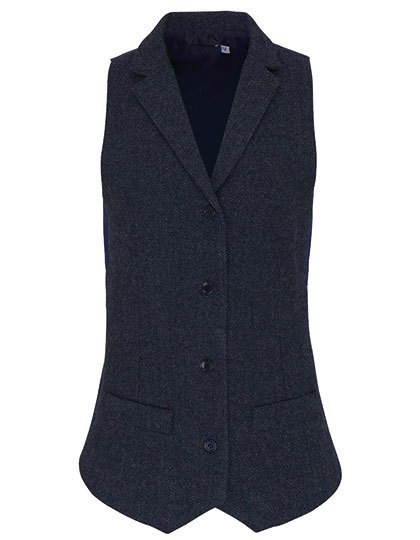 Premier Workwear - Women´s Herringbone Waistcoat