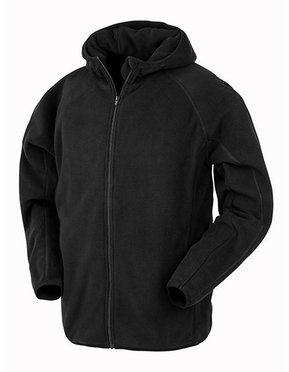 Result Genuine Recycled - Recycled Hooded Microfleece Jacket
