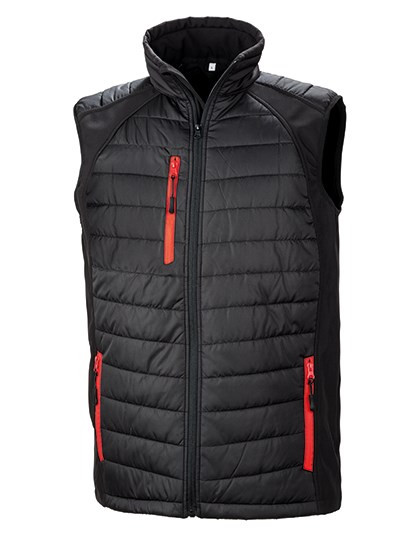 Result Genuine Recycled - Recycled Compass Padded Softshell Gilet