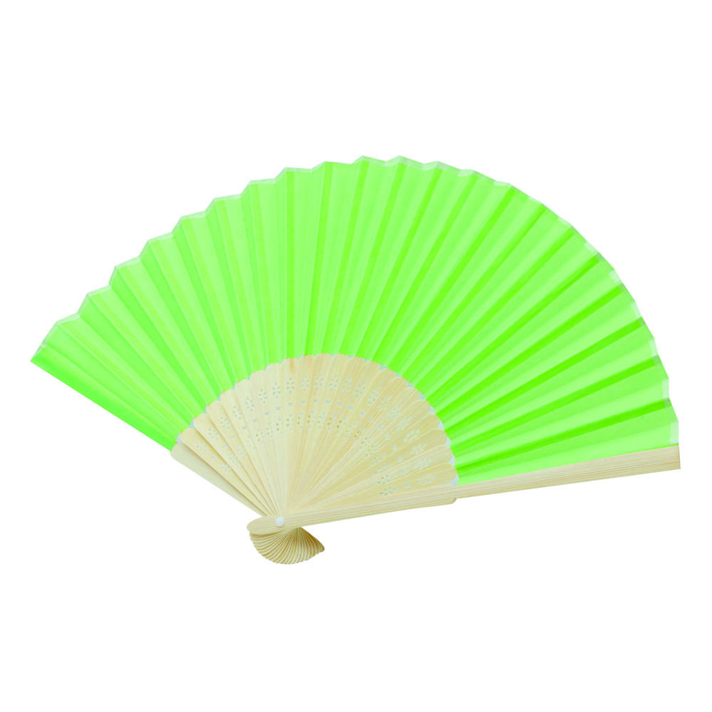 BAMBOO COOL - Faltbarer Fächer - grün
