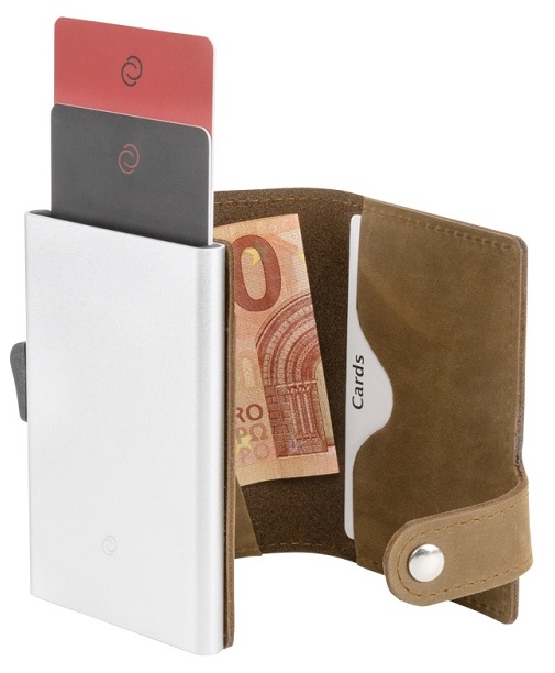 C-Secure RFID Börse - Braun
