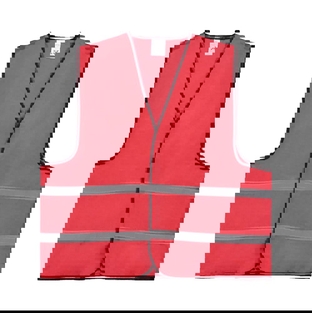 Reflektierende Promo-Weste - Rot (PMS 199c) / Rot