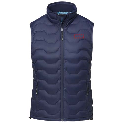 Petalite GRS isolierter Daunen-Bodywarmer für Damen aus recyceltem Material