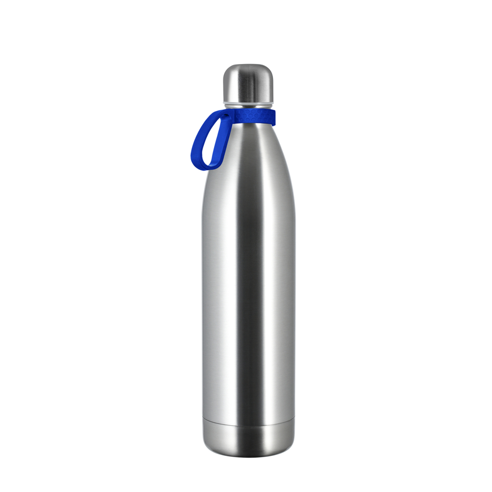Thermotrinkflasche RETUMBLER-NIZZA XL - silber, blau