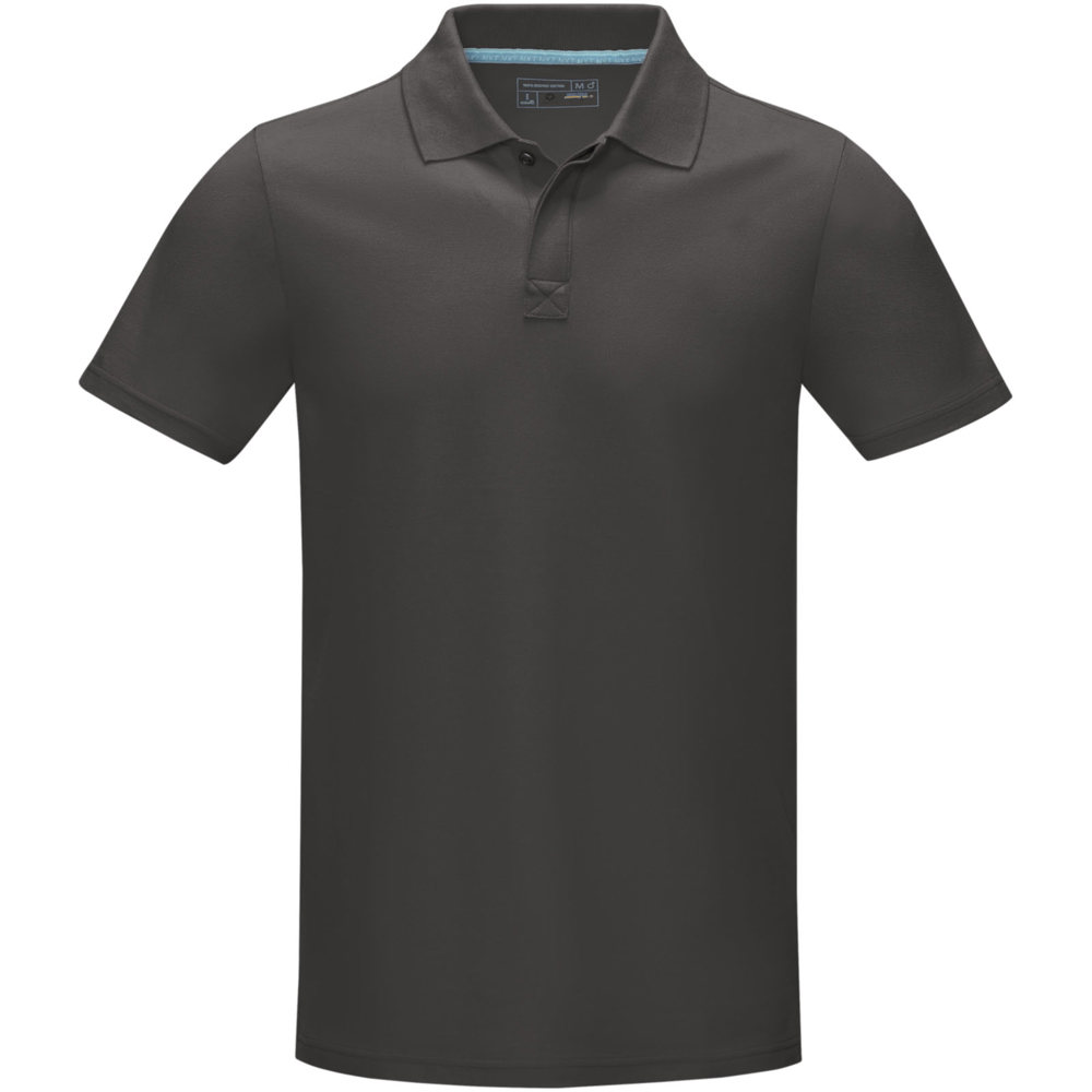 Graphite Poloshirt aus Bio-Baumwolle für Herren