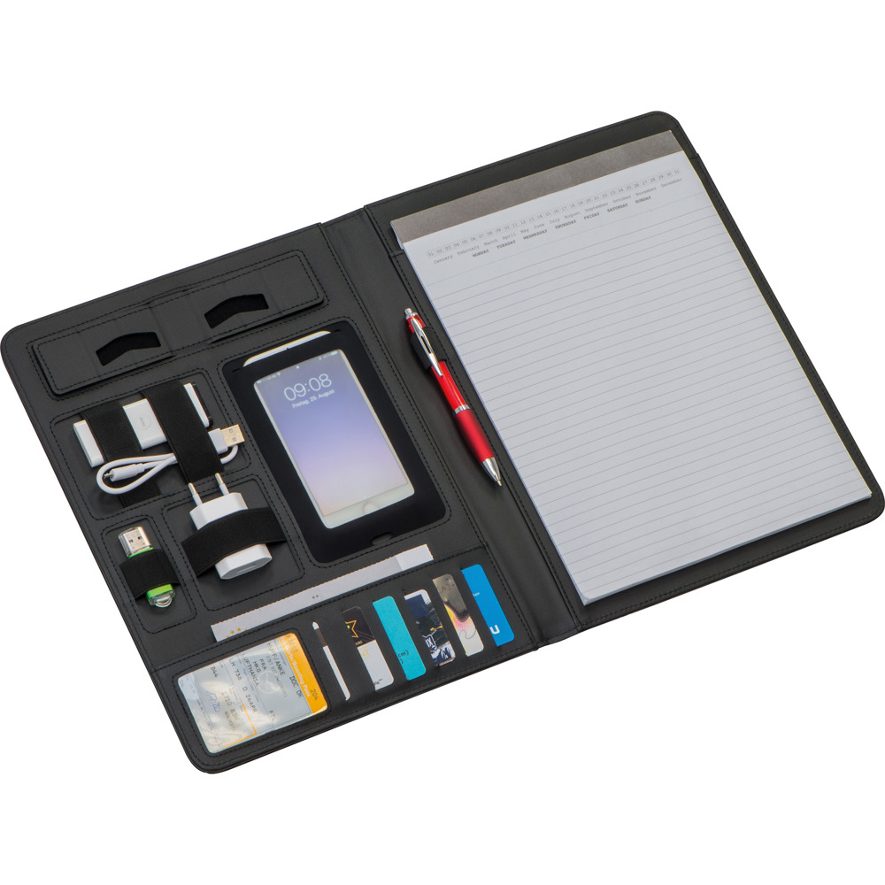 A4 Schreibmappe aus Kunstleder GABRIELE