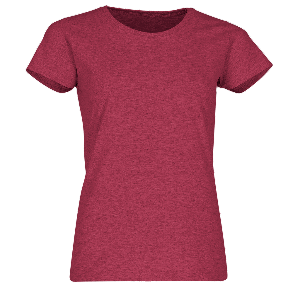 613720 - Ladies Valueweight T-Shirt - vintage rot meliert