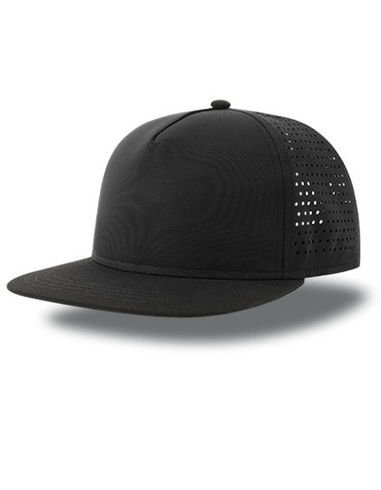 Atlantis - Bank Five Cap Recycled - Black, Black