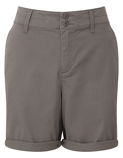 Asquith & Fox - Women´s Ultimate Chino Shorts - Slate