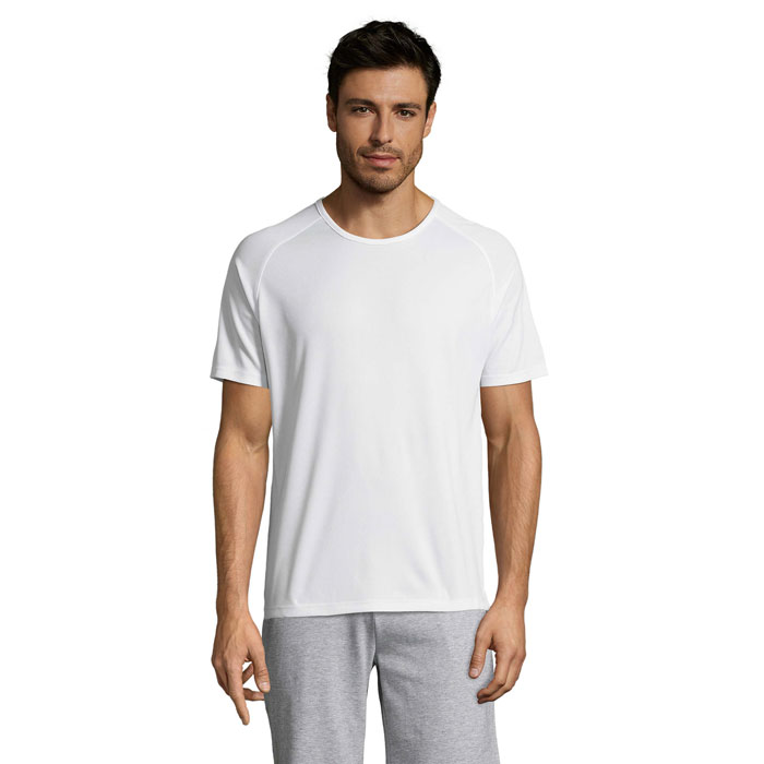 SPORTY - SPORTY MEN T-Shirt - white