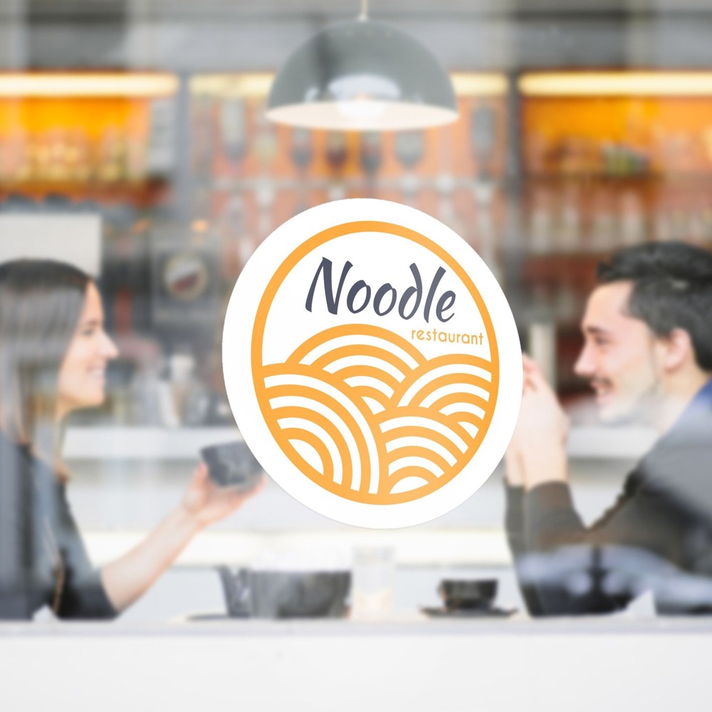 Window Sticker Double Sided Easy Apply- 500-750 cm²