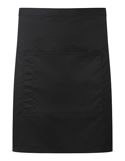 Premier Workwear - Colours Mid Length Apron with Pocket