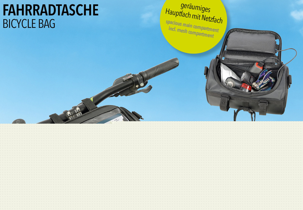 TROIKA Fahrradtasche BIKE BAG