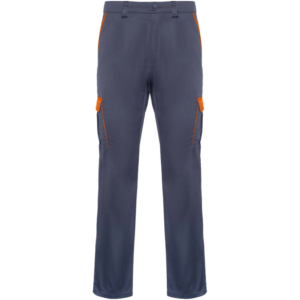 Trooper Arbeitshose, 250 g/m 2 - blei, orange