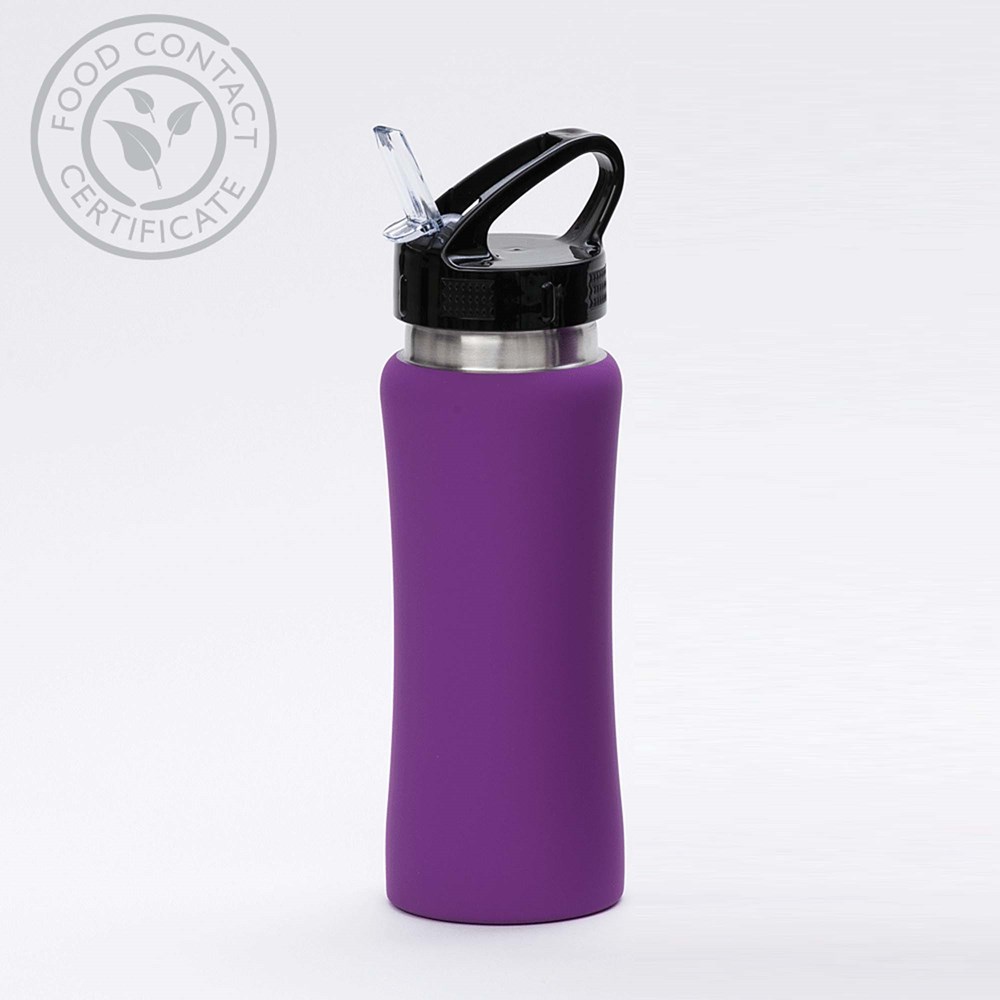 Trinkflasche Colorissimo, 600 ml. - Violett