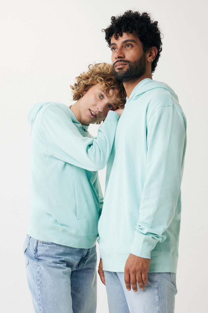 IQONIQ Yengo Hoodie mit Seitentaschen aus rec. Baumwolle