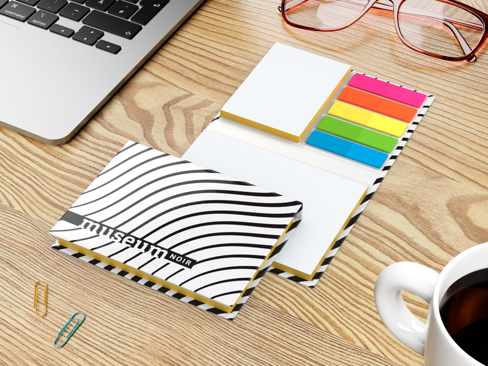 Haftnotiz-Set Budapest, glänzend, gelb