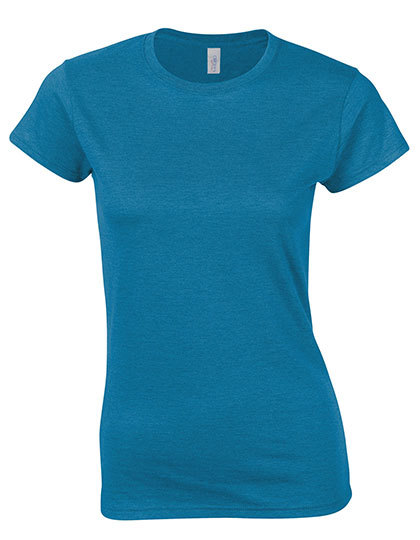 Gildan - Softstyle® Women´s T- Shirt - Antique Sapphire (Heather)