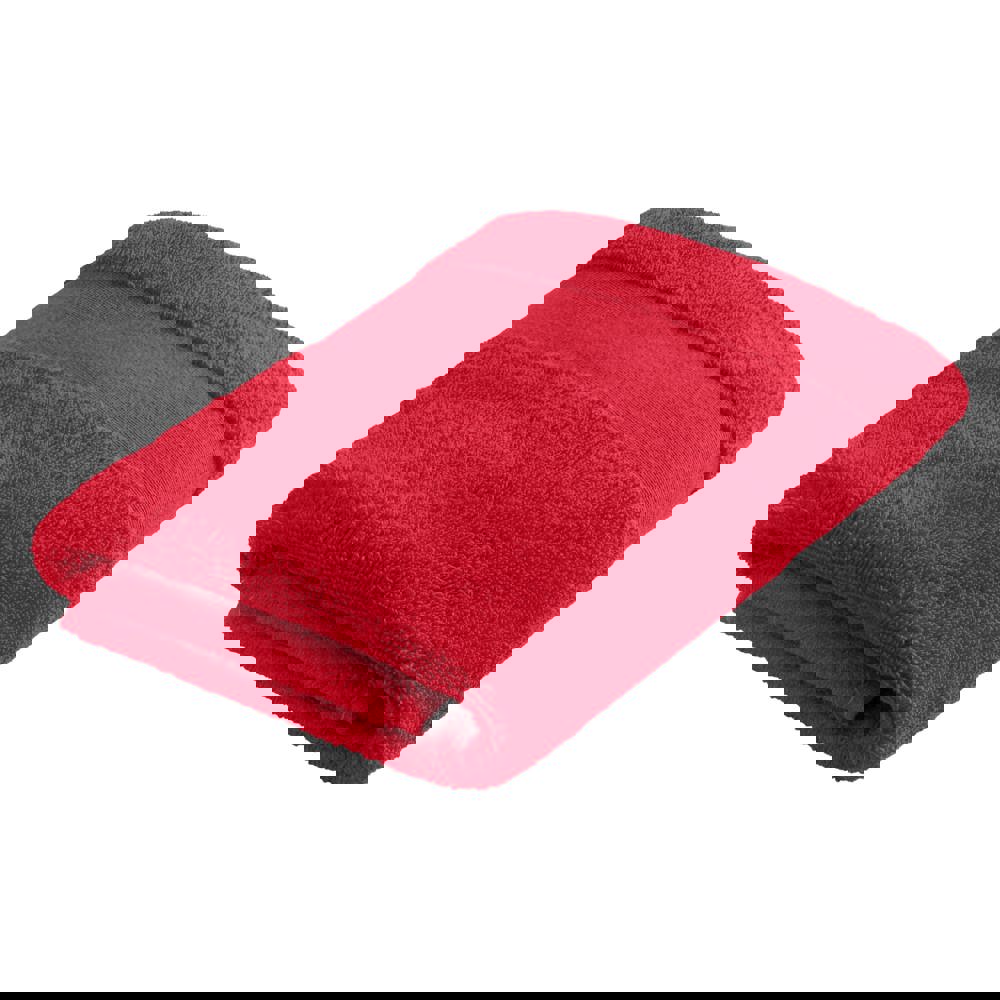 Sophie Muval Handtuch 100x50 cm, 450 gr/m² - Rot (PMS 199c) / Rot