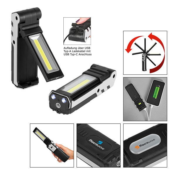 Aufladbare LED Leuchte "Wave Light XL 420 L"