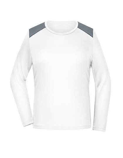 Daiber - Ladies´ Running Shirt Longsleeve - white