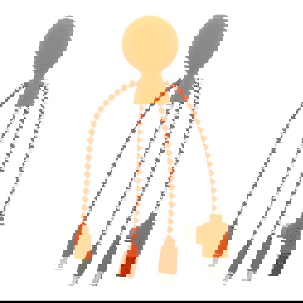 2081 | Xoopar Mr. Bio Charging cable - Orange