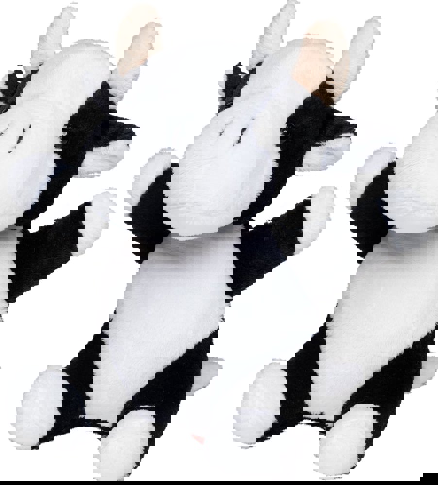 Kuh Cordula, weiß/schwarz, one size