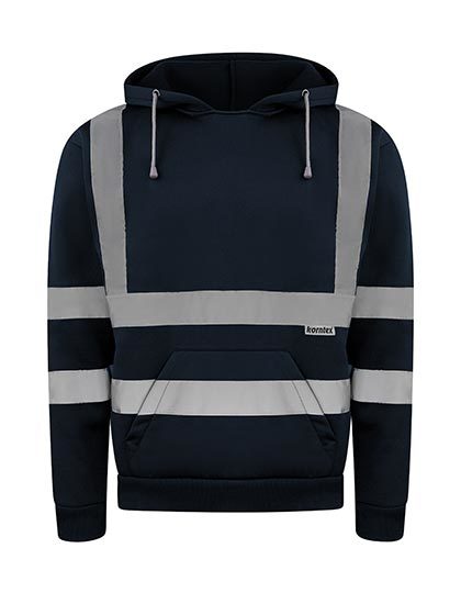 Korntex - Hi-Vis Workwear Hoody Cork - Navy