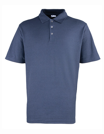 Premier Workwear - Workwear Stud Polo - Navy (ca. Pantone 2378C)