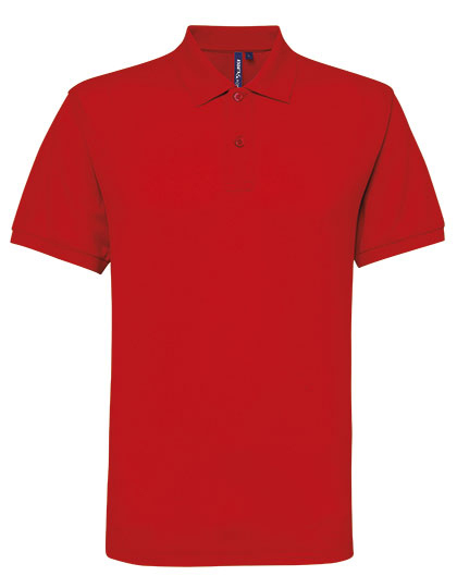 Asquith & Fox - Men´s Polycotton Blend Polo - red