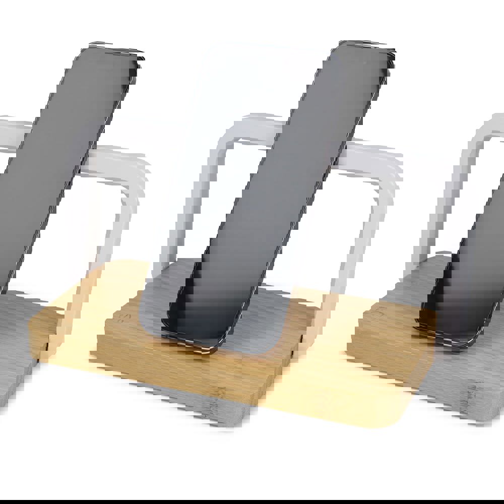 15-W-Wireless-Ladegerät mit dimmbarer LED-Lampe