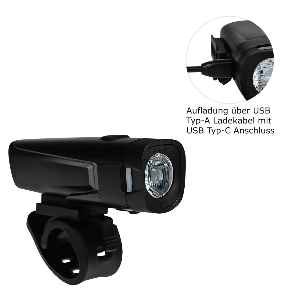 Aufladbare LED Fahrrad-Leuchte "Bike Light"
