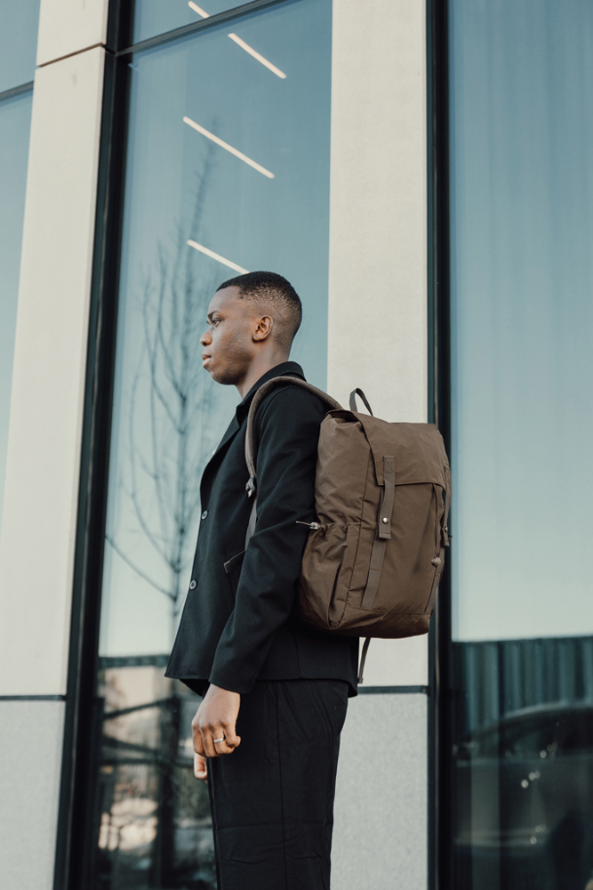 KENTO URBAN Everyday Rucksack aus RCS recyceltem Nylon