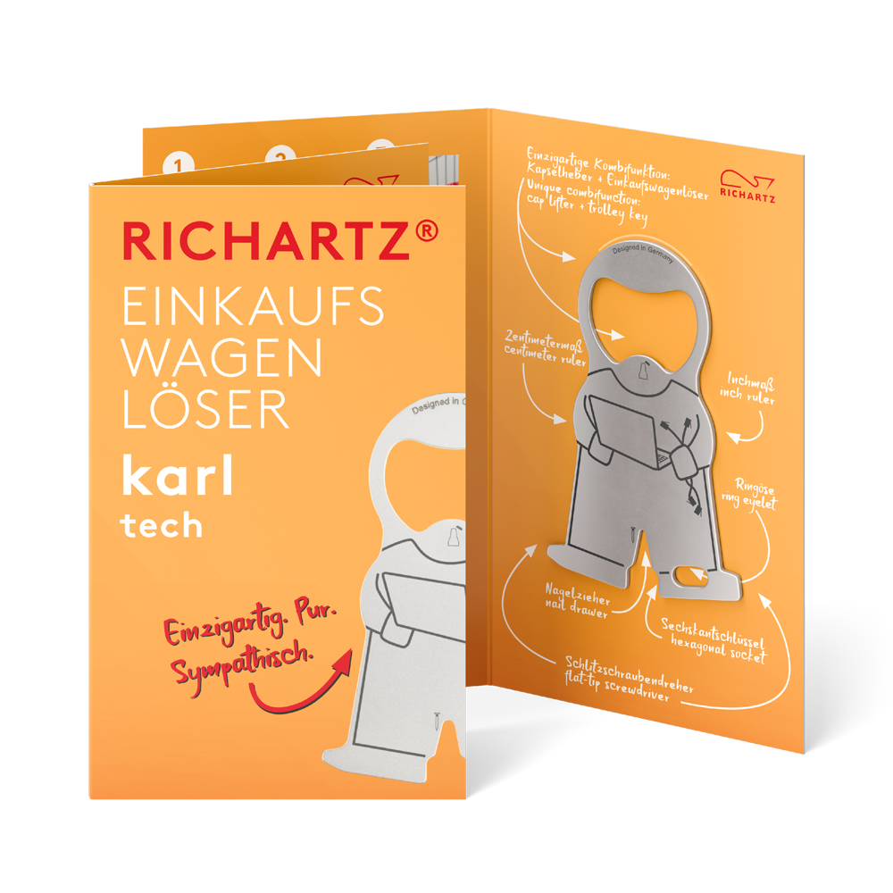 RICHARTZ® EINKAUFSWAGENLÖSER karl tech