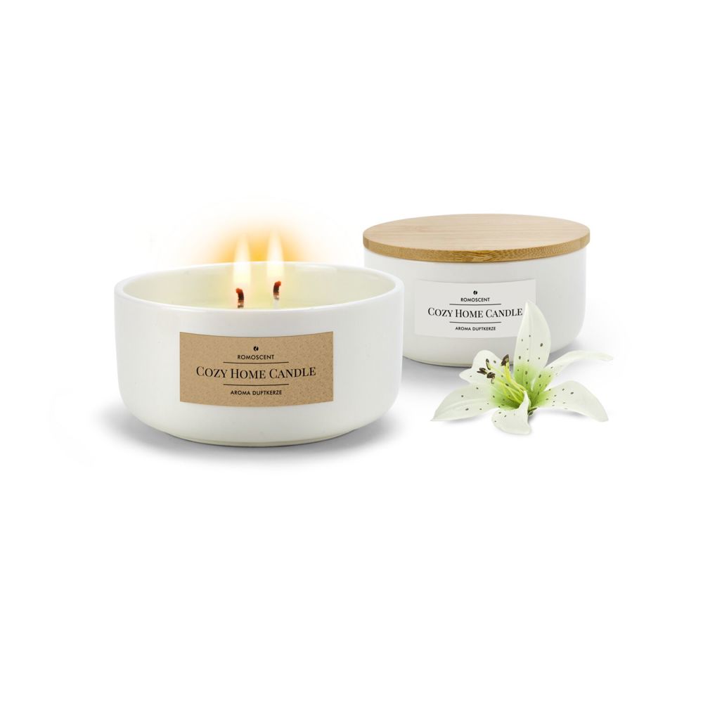 ROMOSCENT® Aromakerze Cozy Home