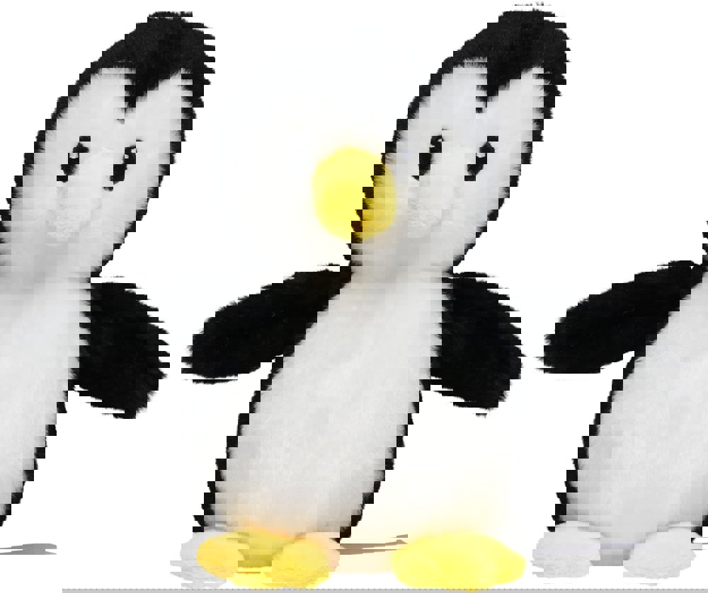 Pinguin Dora, schwarz/weiß, one size