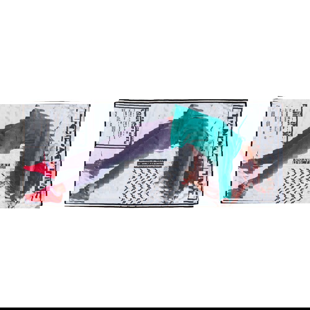 Fitnesshandtuch vollfarbig