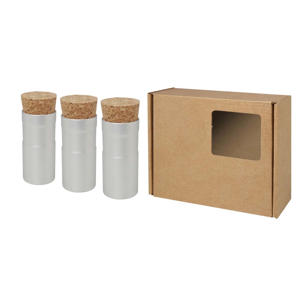 Hey Pots Schreibtisch-Garten-Kräutermischung, 3er-Set