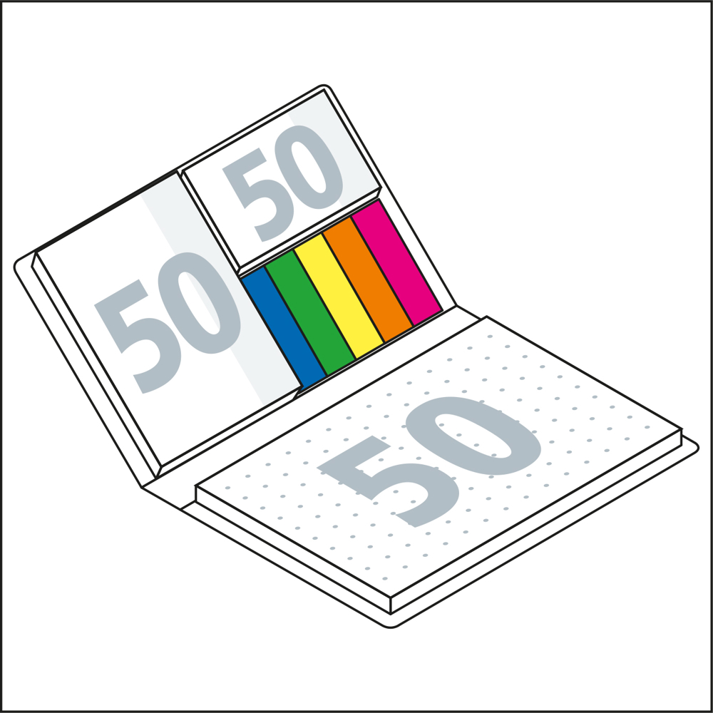 Haftnotiz-Set Helsinki, Individuell