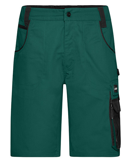 Daiber - Workwear Bermudas -STRONG- - Dark Green, Black