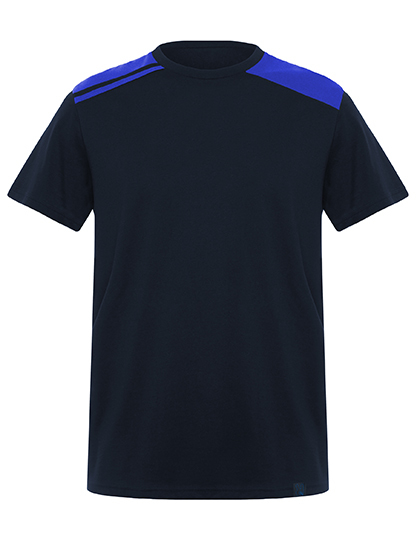 Roly Workwear - T-Shirt Expedition - Navy Blue 55, Royal Blue 05