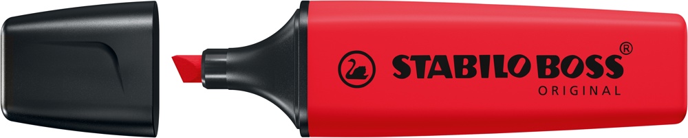 STABILO BOSS ORIGINAL Leuchtmarkierer - Rot