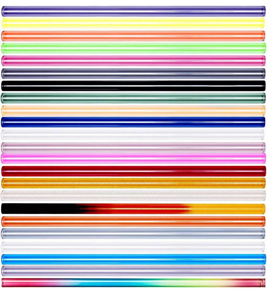 ecotaste - Trinkhalmbox 4er Glas farbig  -  Druck 4C