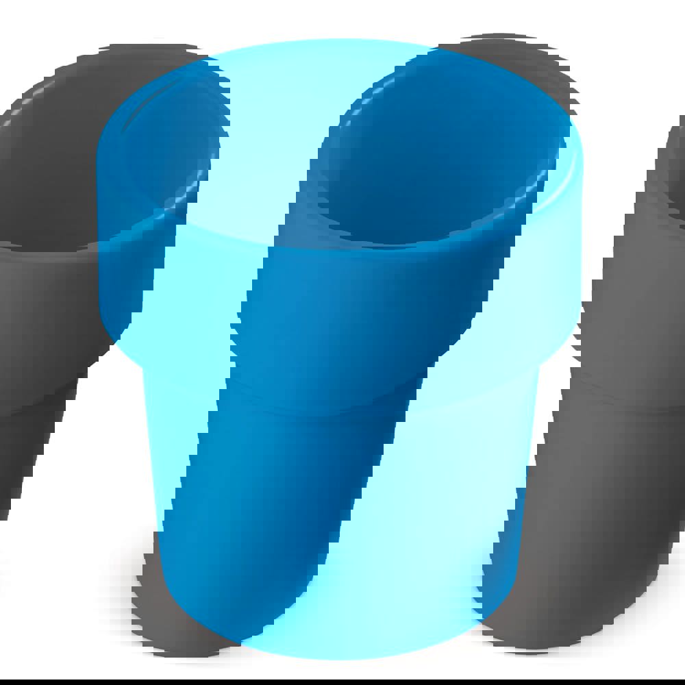 Heiß-aber-cool Kaffeebecher 240ml - blau