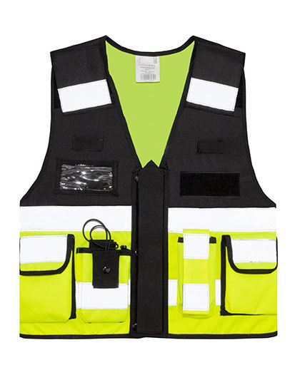 Korntex - Tactical Vest Bonn - Signal Yellow, Black