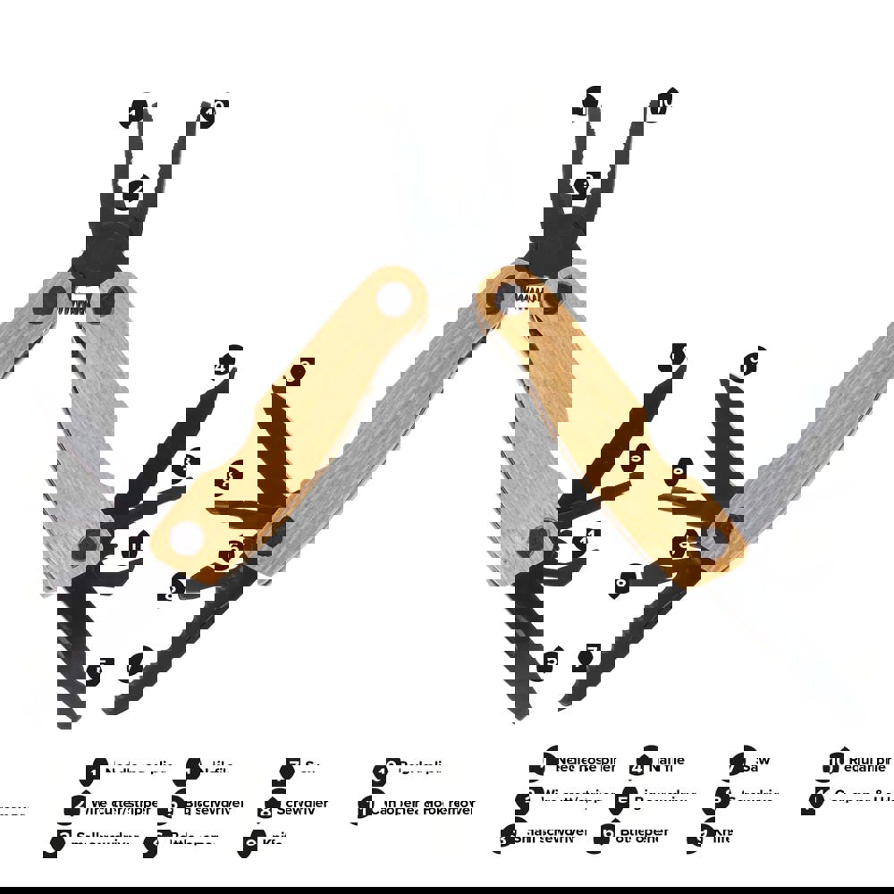 Multi-Tool Bamboo 12 Funktionen