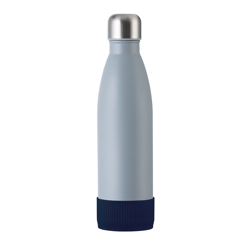 Trinkflasche RETUMBLER-myTOULON - dunkelblau, grau
