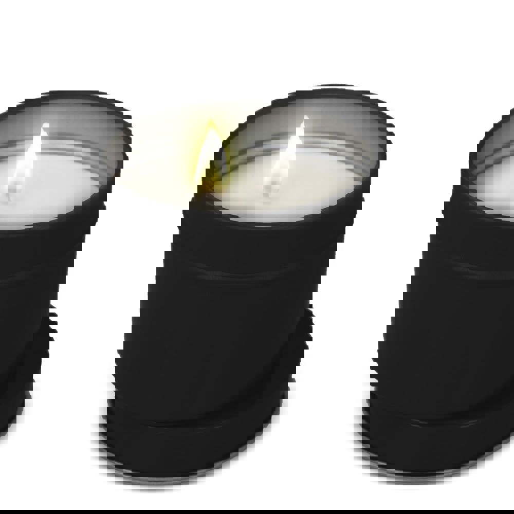 Kirtan-Duftkerze auf Pflanzenbasis in großer recycelter Dose