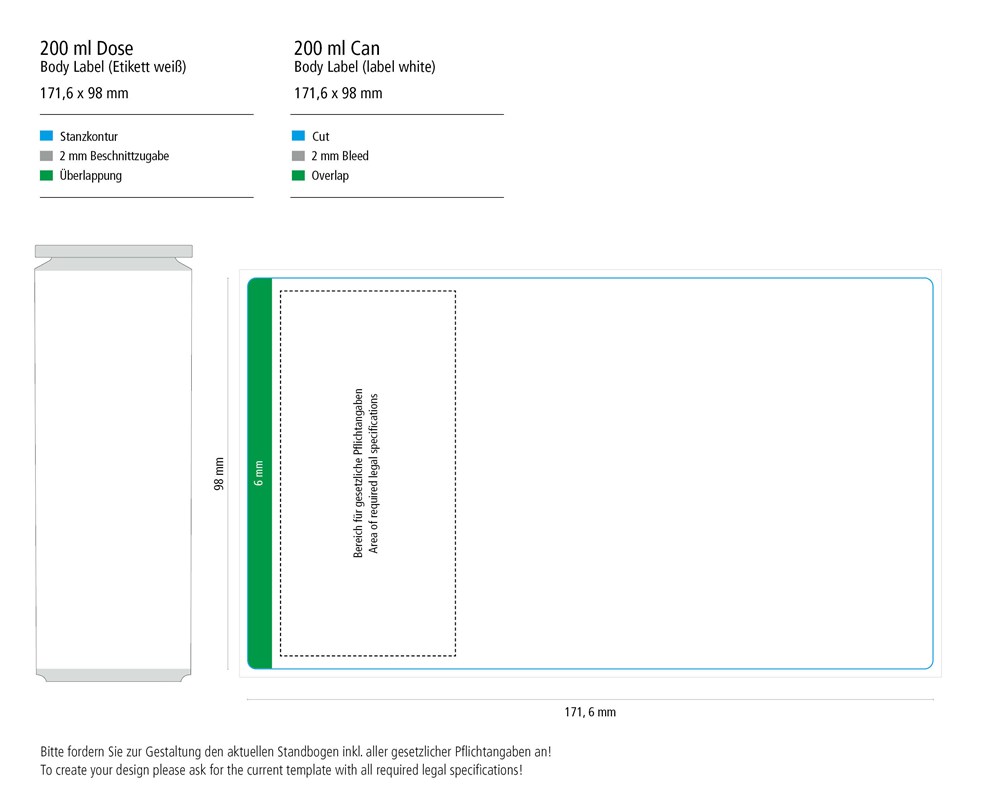 Bio Orangensaft, Body Label