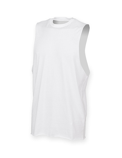 SF Clothing - Men´s High Neck Slash Armhole Vest